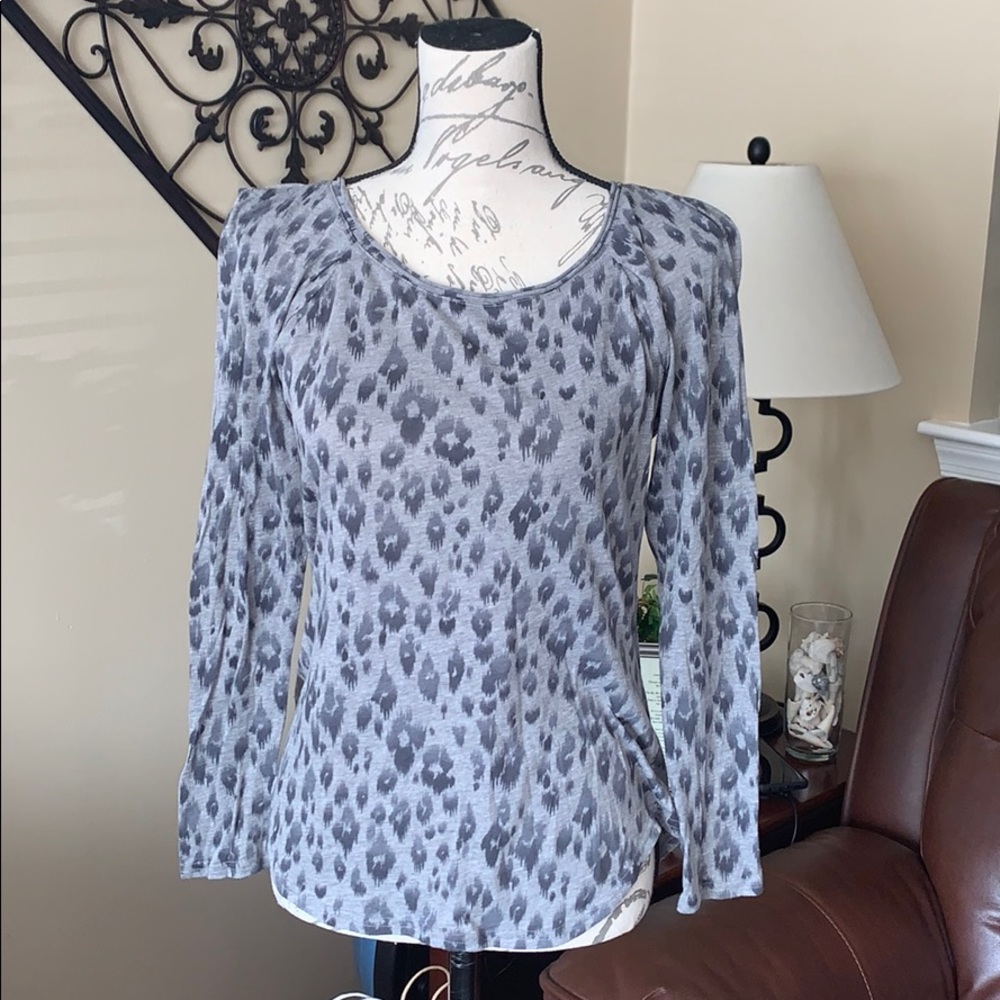 Rebecca Taylor cheetah print top
